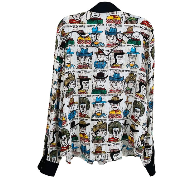 Double D Ranch RARE Cowpoke U Collaboration 2 PC Western Cowboy Skirt Set Sz XL - Picture 13 of 16